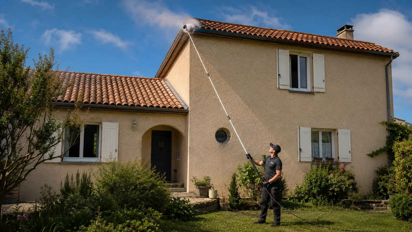 Démoussage de toiture à Toulouse : comment ça se passe